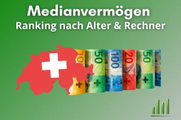 Medianvermögen Schweiz - Ranking nach Alter und Rechner