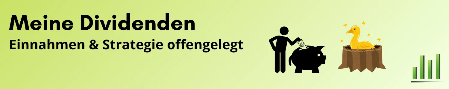 So viele Dividenden erhalte ich und meine Strategie