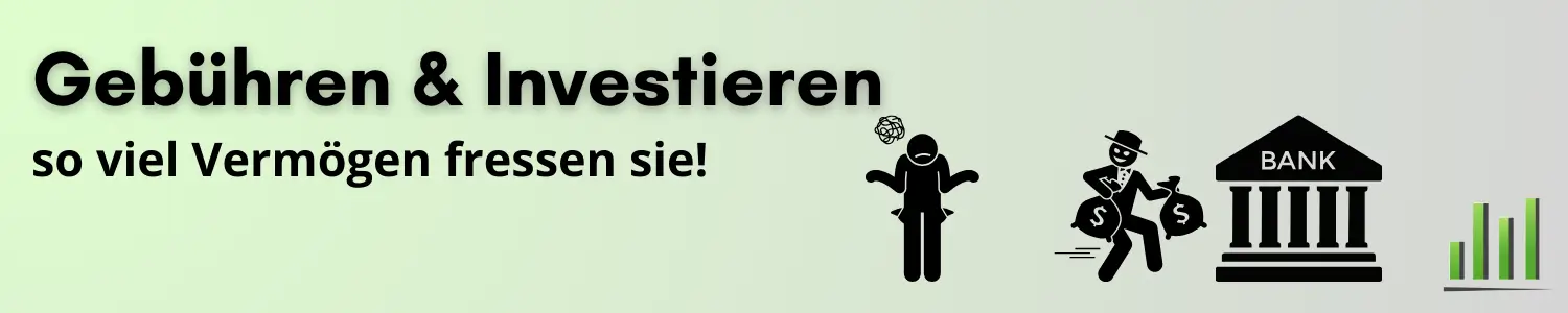 so wichtig sind die Gebühren beim Investieren